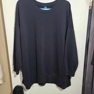 Old Navy Black Relaxed Sweatshirt